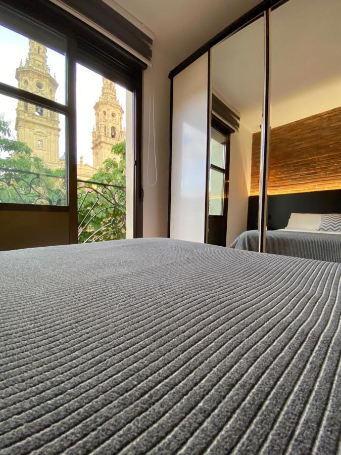 Apartamento La Redonda Catedral Y Aire Acondicionado ログローニョ エクステリア 写真